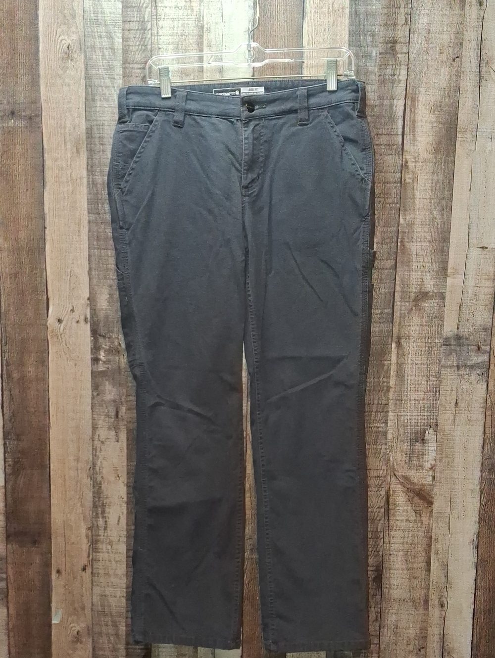 Carhartt Rugged Flex Loose Fit Canvas Work Pants Women's Size 10 Short